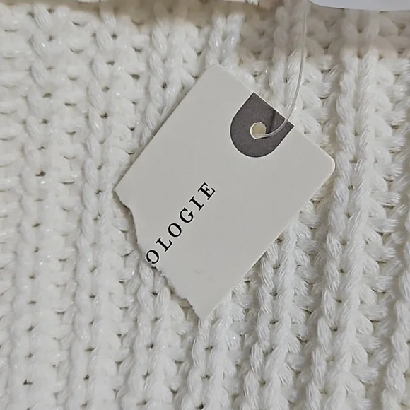 Anthropologie White Knit Sweater - Picture 12 of 13